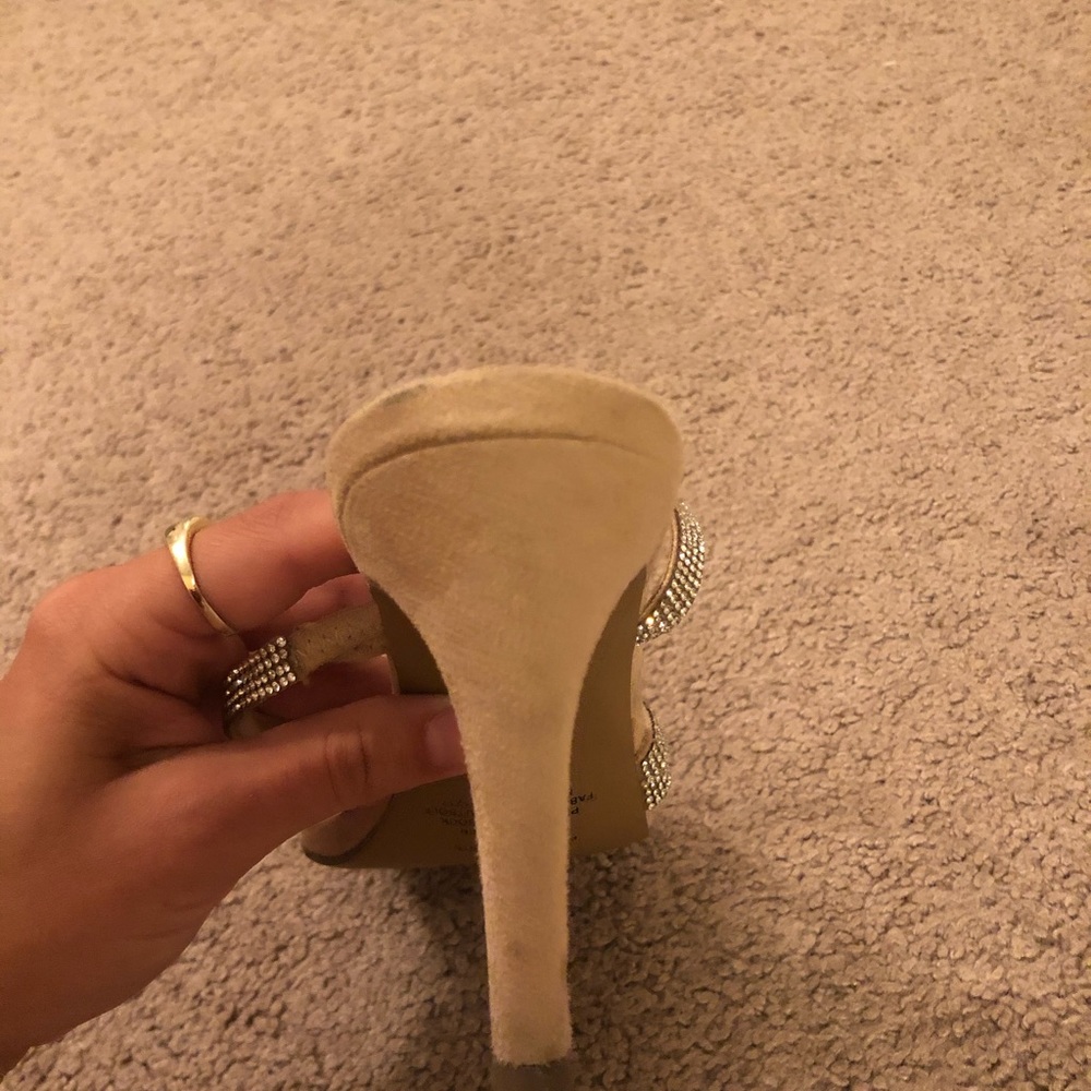 Steve Madden Rhinestone Heels - Picture 3 of 4